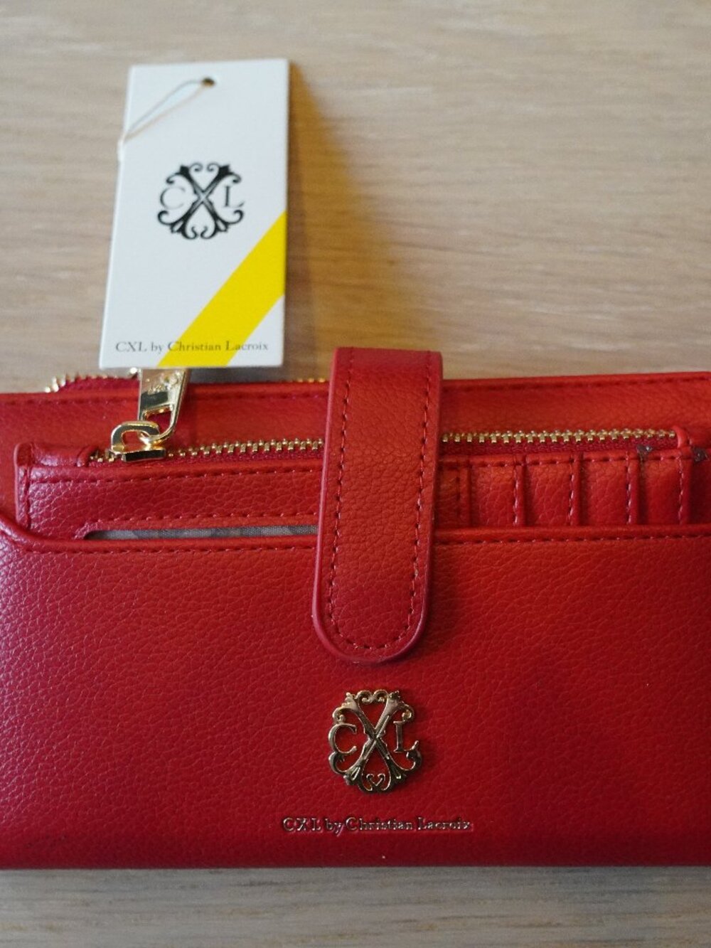 CXL by Christian Lacroix Red Wallet NWT